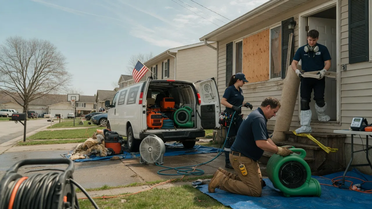 Water Damage Restoration in Goreville, IL near me